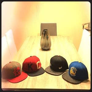 Strap on hats all four for $60